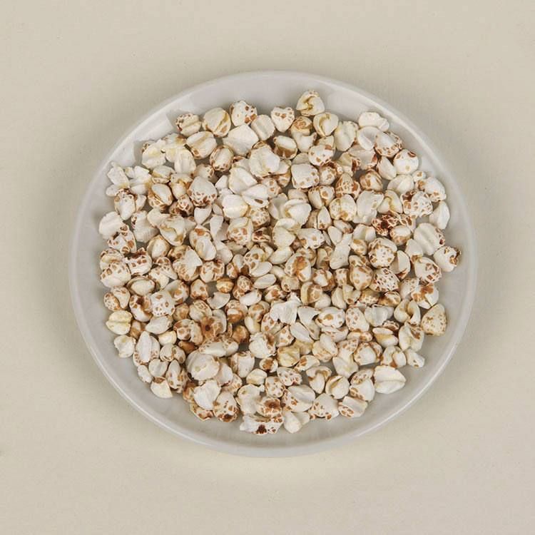 Bord met Gepofte boekweit